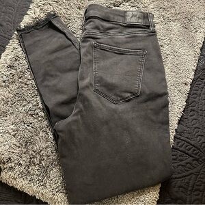 American Eagle Curvy Super High Rise Jegging Size 14 LONG Black